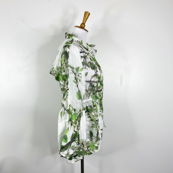 NWT Luii Sheer Branches Jacket Sz. S Lightweight w/Hood - Picture 5 of 16